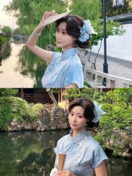-苏州窝边小草摄影·汉服妆造跟拍(拙政园店)