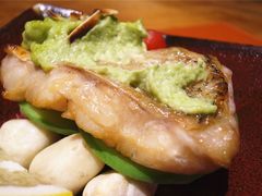 牛油果烤甘鲷-松涛日本料理