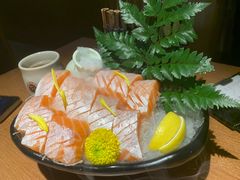 厚切深海三文鱼刺身-万岁寿司(天河领展店)