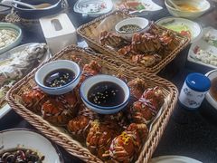 -七的湖·晚芳亭·阳澄湖农家菜·大闸蟹(莲花岛店)