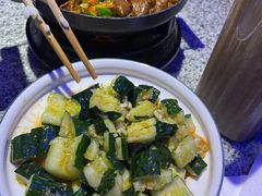 拍黄瓜-寻蛙记炭烧牛蛙主题餐厅(相城天虹店)