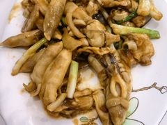 姜葱炒竹蛏-盈田盈粥庄(博山东路店)