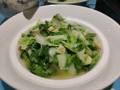 奶白菜炒油渣-小湘旺臭鳜鱼(百子湾店)