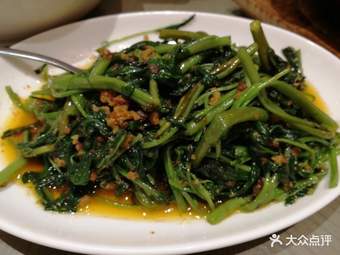 莆田餐厅(世博源店)虾酱炒通菜图片 - 第9340张