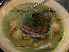 绿咖喱猪颈肉-CHINCHIN 青青·泰国料理(万象食家店)