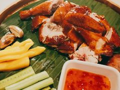 菠萝蜜烤文昌鸡-香香海南菜餐厅