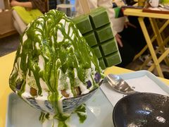 抹茶冰沙-王守财小山園