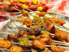 -生火火·地摊小炉子烧烤自助.鲜切牛羊肉(龙湖北城天街店)