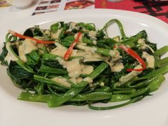 捞起椒丝腐乳通菜（超）-虾饺妹·酒家(金碧店)