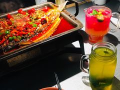 -探鱼·鲜青椒爽麻烤鱼(番禺万达店)