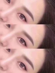 -西施无菌半永久纹绣眉眼影唇轻增发纹发际线