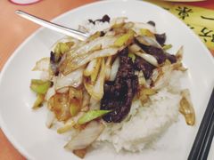葱爆牛肉盖饭-益民餐厅(交通大学店)