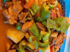 特色的大盘鸡-维吾尔餐厅(宜山路店)