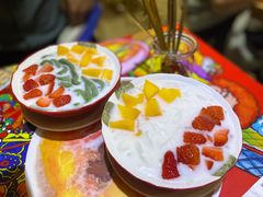 士多啤梨芒果绿茶拉面-甜心妈妈·榴莲星级糖水(北京路总店)