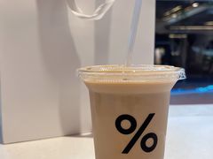 燕麦奶西班牙拿铁-% Arabica阿拉比卡咖啡(武汉天地店)