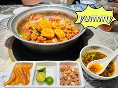 九宫格酱料-禄婶鸡煲·打边炉