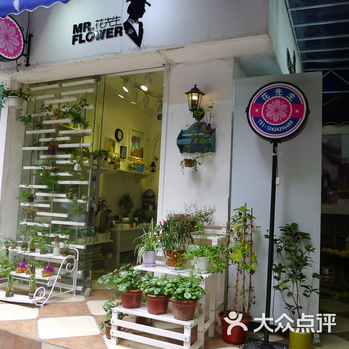 花先生花店广东经济频道对花先生进行专访图片-北京花店-大众点评网