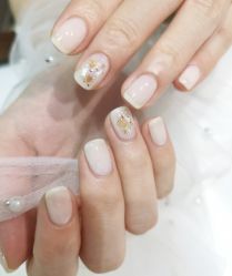 -孔雀手美甲美睫护理