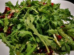 炝拌茼蒿-万重锦·人文川菜馆(骡马市店)