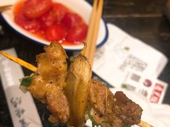 蒜爆鸡-盟重烧烤(东瓜山创始店)