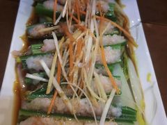 秋葵酿鲜虾-梧桐树下(云锦世家店)