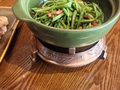 砂锅腊肠扁豆丝-南京大牌档(崇文门国瑞店)