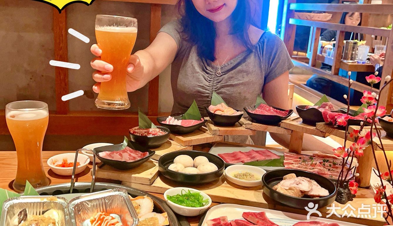 震惊❗️广州这间日式烧肉精酿啤酒0元任喝[啤酒]