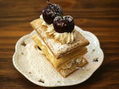 车厘子蓝莓拿破仑-治愈系甜品The Soothing Dessert(科海大楼店)