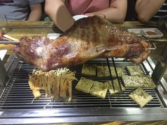 烤羊腿-牧之源炭火烤羊腿(沽源店)