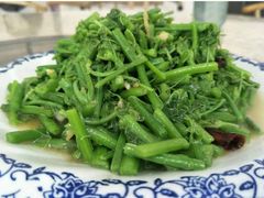 嫩南瓜炒瓜尖-悦硒楼·新派恩施菜