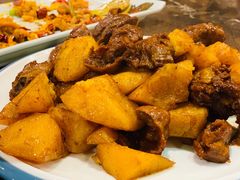 排骨鸡胗压土豆-粗粮人家·东北菜(洋桥店)