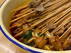 -拈签一笑黄牛肉辣卤串串