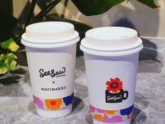 山茶桃胶拿铁-Seesaw Coffee(88铜仁路店)