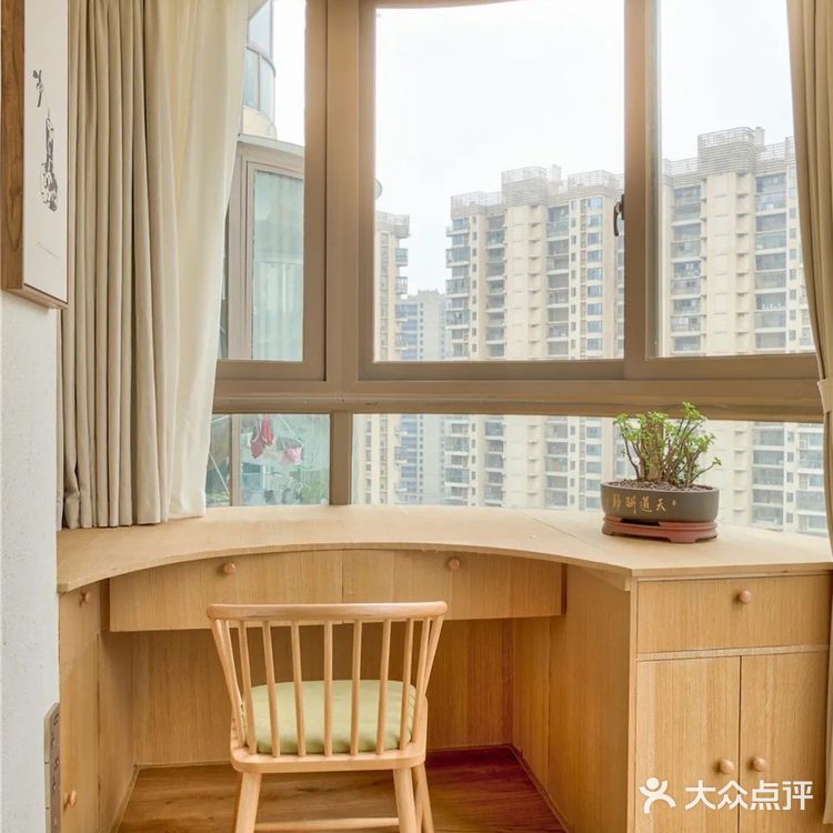阳台 ️把阳台改造成一个小茶室
