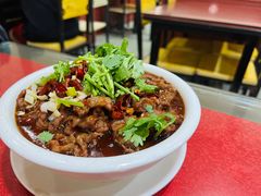 水煮牛肉-北大地皖峰饭馆