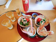蟹腿肉刺身-蟹道乐(道顿堀本店)