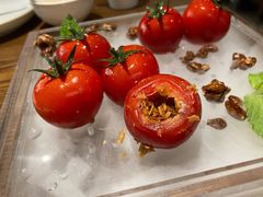 番茄脆菇沙拉-小大董·烤鸭(王府井apm店)