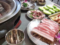 -围炉肉舍•炭烤活鳗•丹东海鲜烤肉(步行街店)