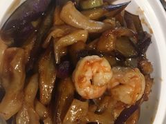 虾蹄筋茄子煲-同喜烤鸭店(光芒店)