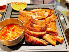 炭烧秘制猪颈肉-simply thai天泰(世纪汇店)