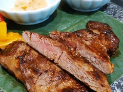 沙朗牛肉朴叶烧-花潮料理艺食馆(世欧广场店)