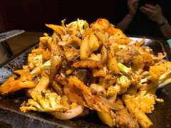 干锅排骨虾-椒行天下干锅牛蛙·(万宝店)