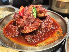 -草家酱蟹炭火烤肉店(珲春南路二店)