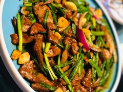 韭菜炒肝尖-树下时尚餐厅(翠园街店)