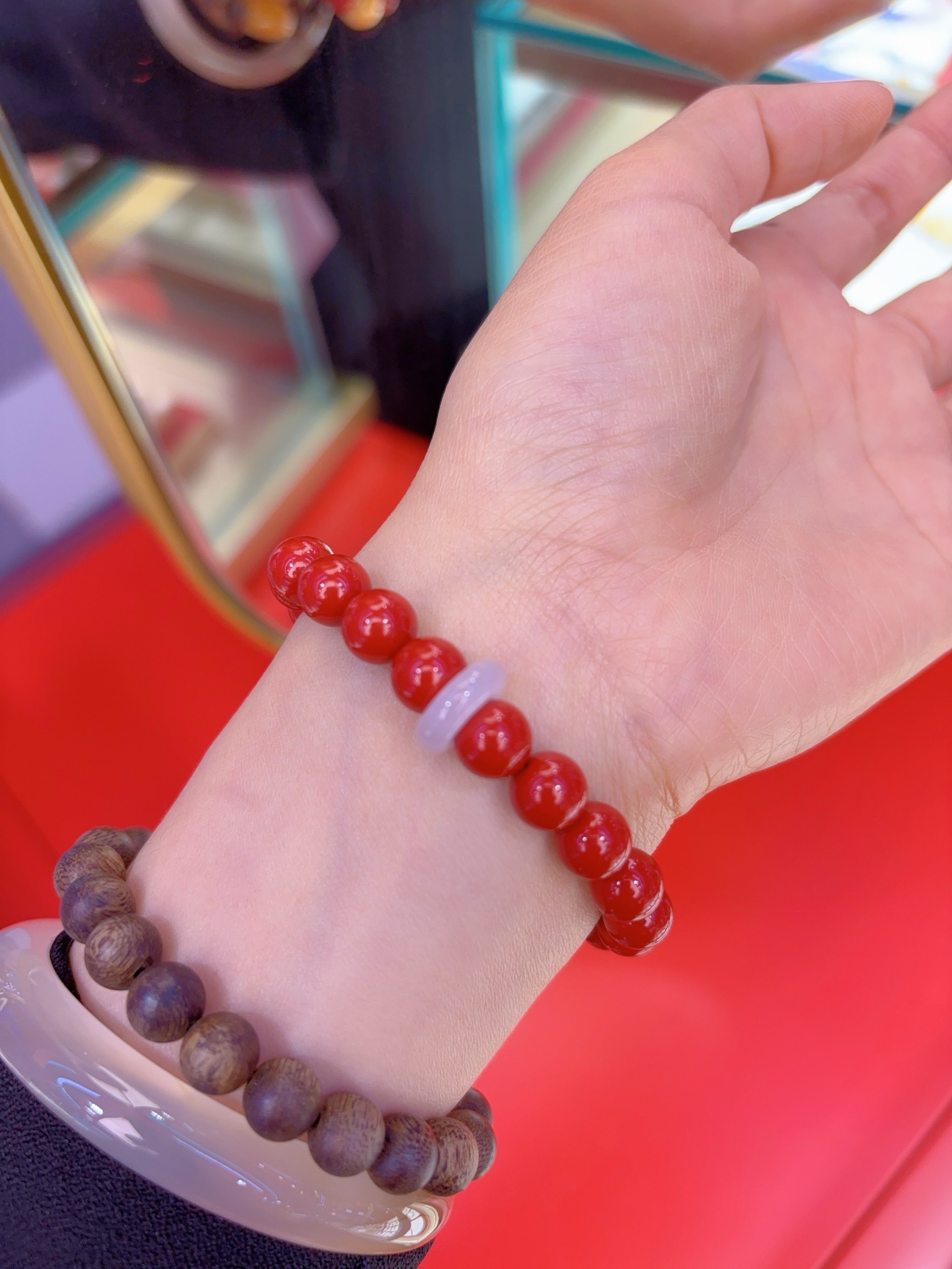 朱砂手串戴对了,好运翻倍!✨