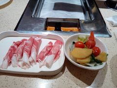 羊肉卷-火焰山自助烧烤涮石板烤肉(新华大街店)