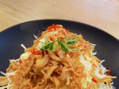 菜心拌蜇皮-船歌·鱼水饺青岛菜(枫蓝国际购物中心店)