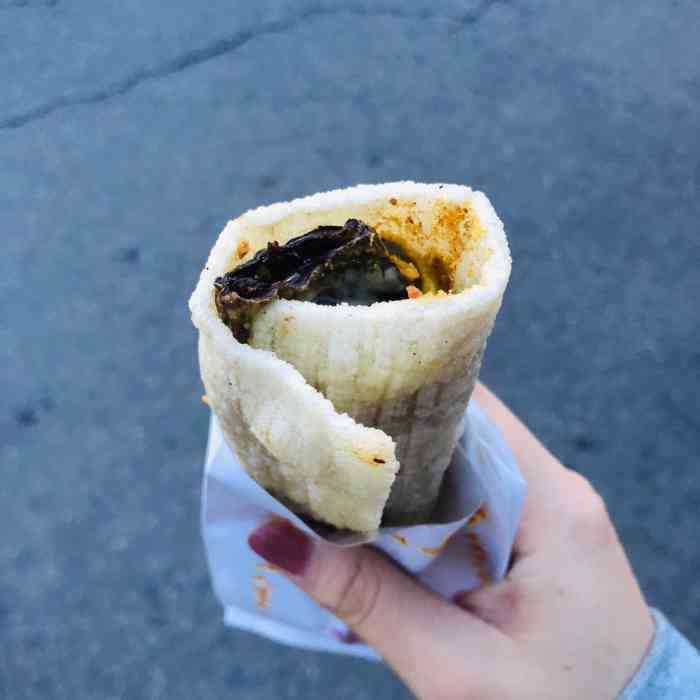 慕氏冷面卷臭豆腐(商大店)-"位于江北商大夜市,我一般吃臭豆腐都是让