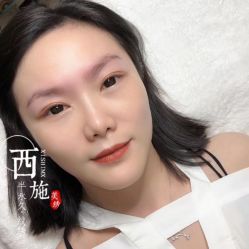 -西施无菌半永久纹绣眉眼影唇轻增发纹发际线