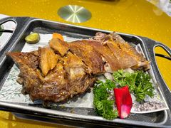 蒙古烤羊排-德乐海蒙餐